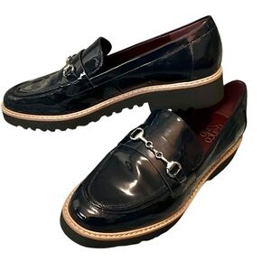 Franco Sarto Colette Bit Embellished Lug Sole Loafers